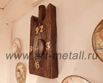 деревянные настенные часы
